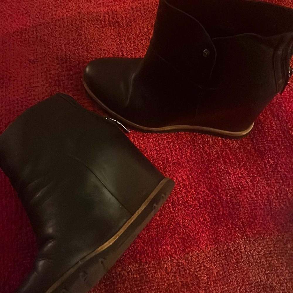 Black UGG booties